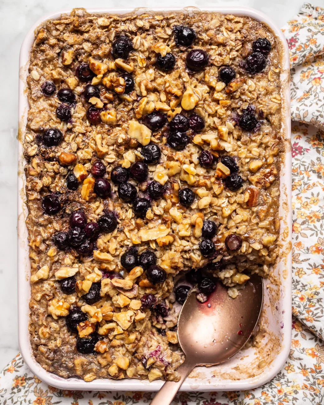 Blueberry And Walnut Oatmeal