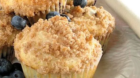 Blueberry Bakery Muffins