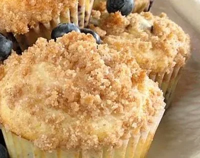 Blueberry Bakery Muffins