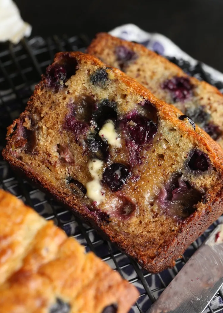 Blueberry Banana Bread