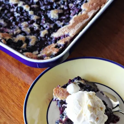 Blueberry Buckle Cake Recipe By Sue B: A Classic Summer Dessert