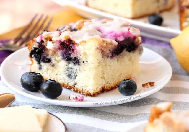 Blueberry Coffee Cake With Brown Sugar