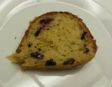 Blueberry Cream Cheese Pound Cake