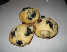 Blueberry Cream Muffins