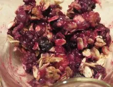 Blueberry Crisp Diabetic