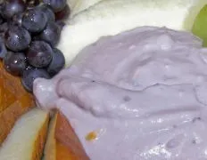 Blueberry Fruit Dip