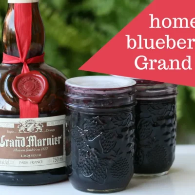 Blueberry Grand Marnier Jam