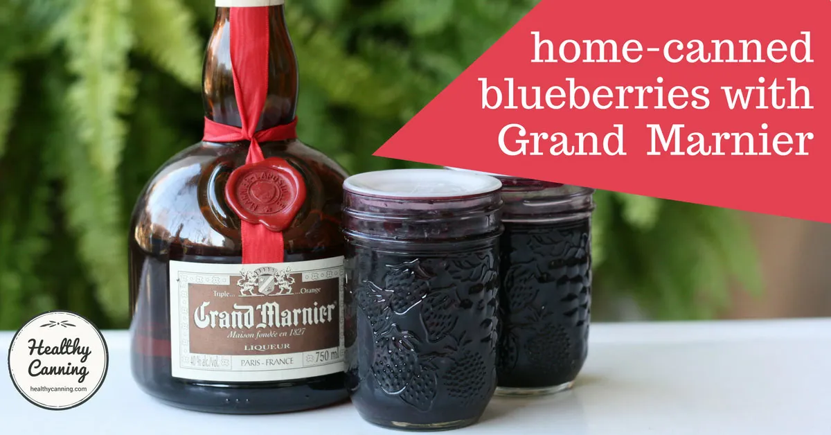 Blueberry Grand Marnier Jam