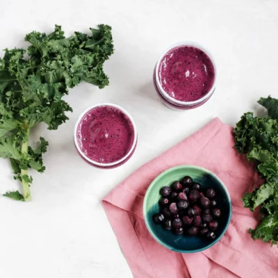 Blueberry Kale Smoothie