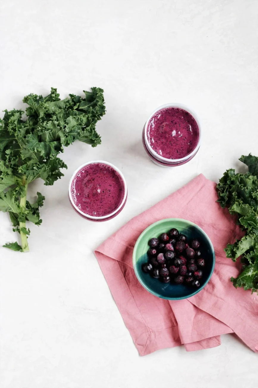 Blueberry Kale Smoothie