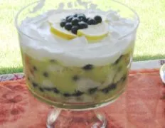 Blueberry Lemon Trifle