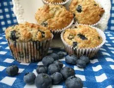 Blueberry- Oatmeal Muffins