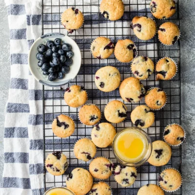 Blueberry Or Chocolate Chip Mini Muffins