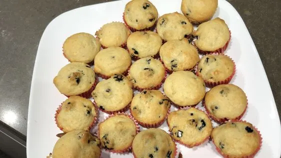 Blueberry Or Chocolate Chip Mini Muffins