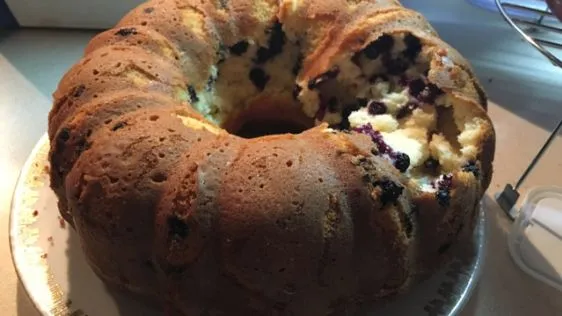 Blueberry- Orange Bundt Cake