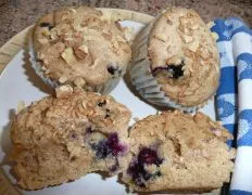 Blueberry Peach Muffins