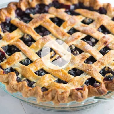 Blueberry Pie No Filling