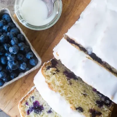 Blueberry Pound Cake