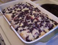 Blueberry Snack Cake