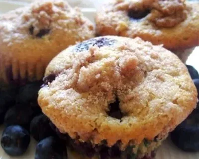 Blueberry Streusel Muffins