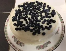 Blueberry Swirl Cake