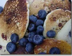 Blueberry Yogurt Pancakes