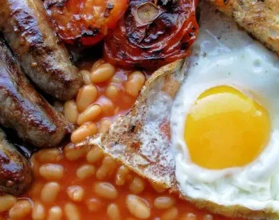 Bodacious British Bangers And Baked Beans