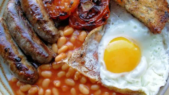 Bodacious British Bangers And Baked Beans