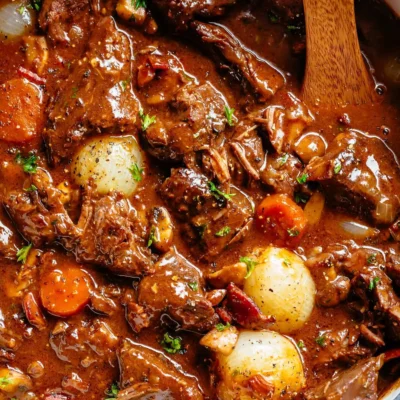 Boeuf Bourguignon A La Julia Child