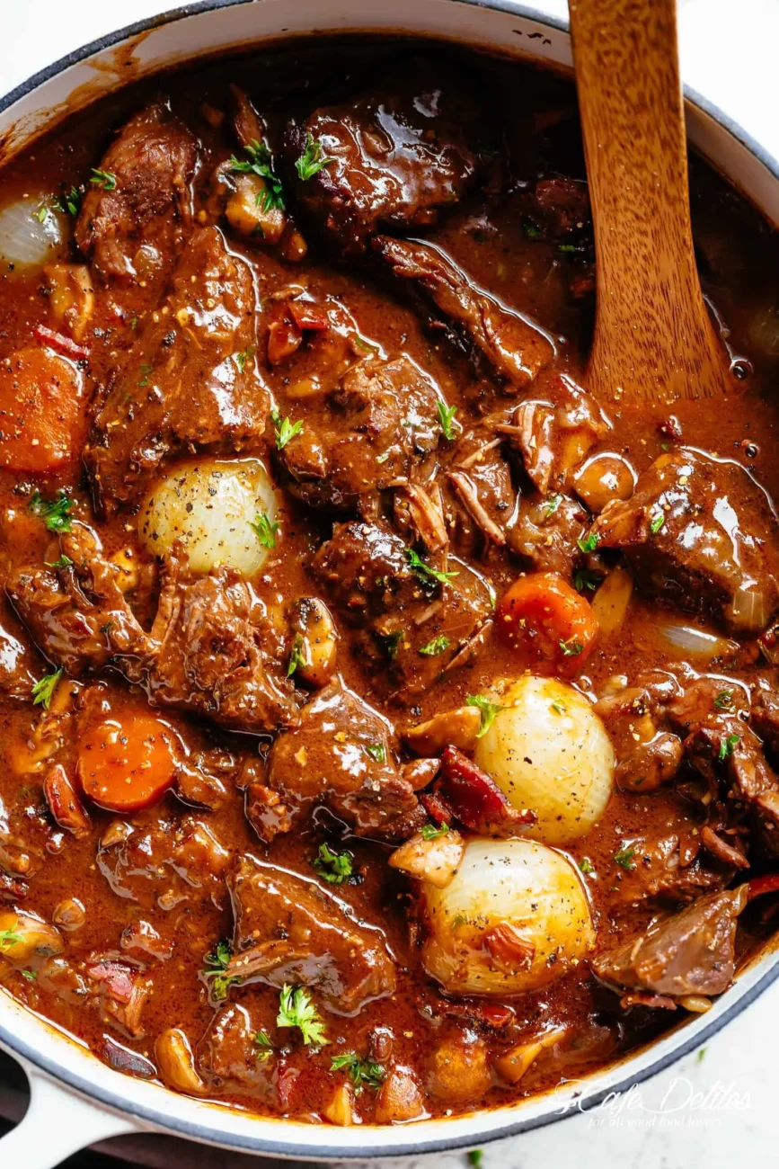 Boeuf Bourguignon A La Julia Child