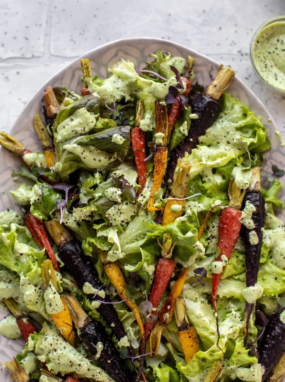 Boiled Carrot Salad Dip