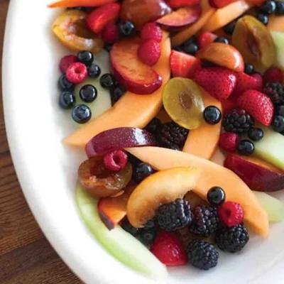 Boozy Fruit Salad Delight