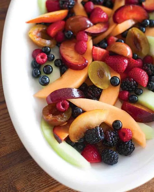 Boozy Fruit Salad Delight