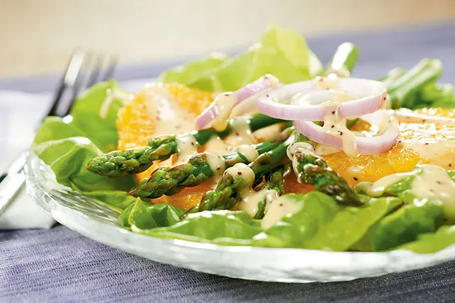 Boston Lettuce Salad With Creamy Orange