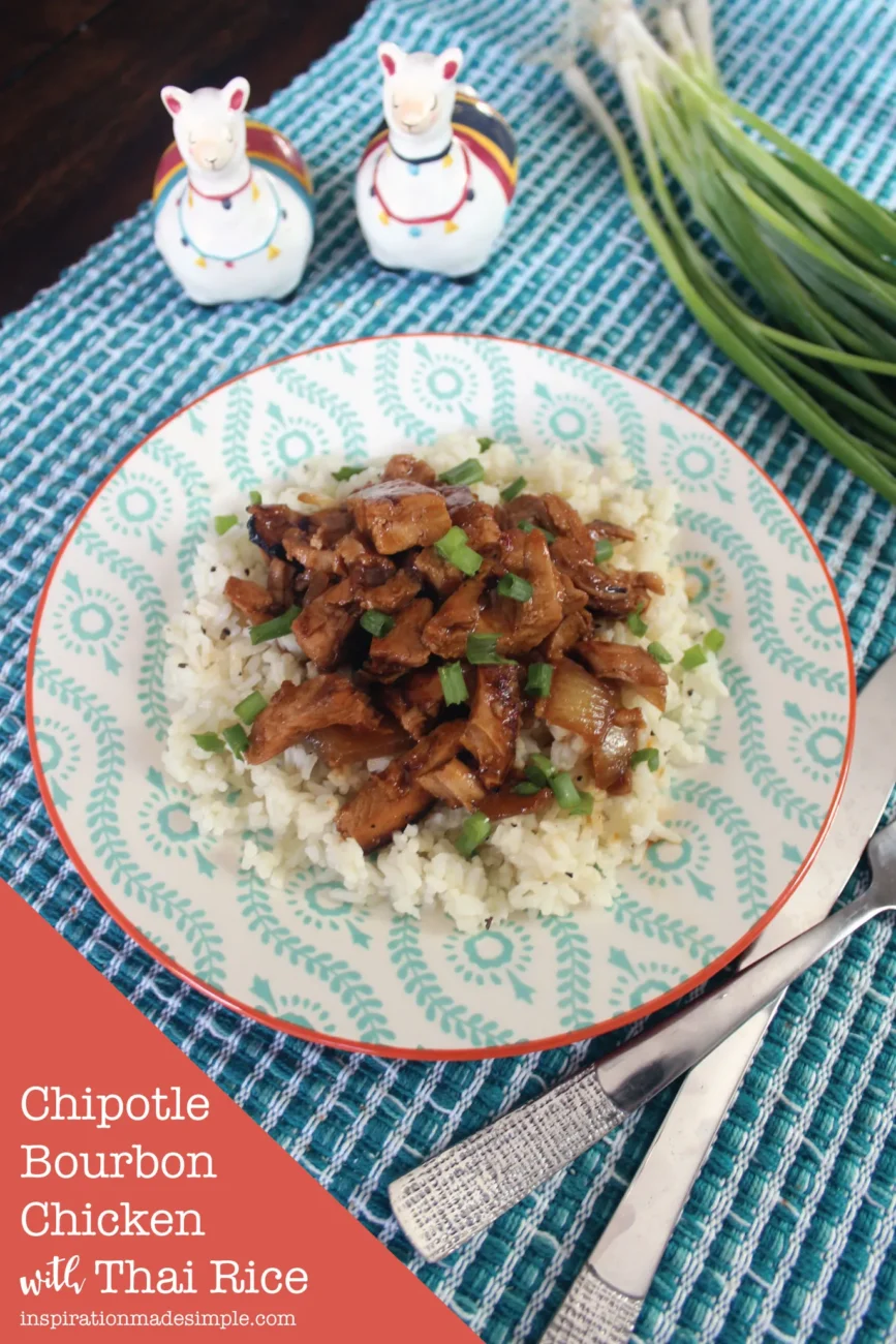 Bourbon Chicken & Jasmine Rice