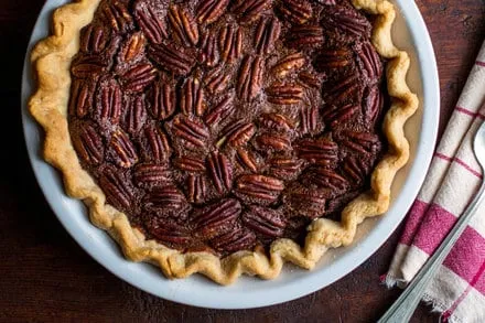 Bourbon Chocolate Pecan Pie