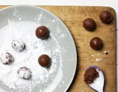 Bourbon Rum Balls No Bake Cookies