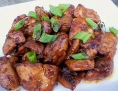 Bourbon Scallion Chicken