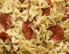 Bow Tie Pepperoni Pasta Salad