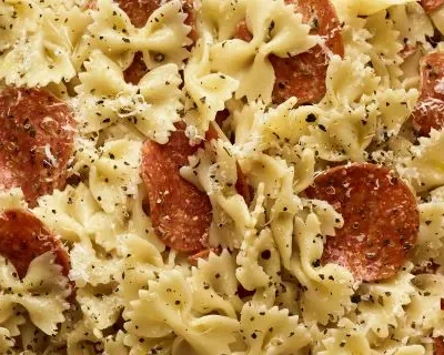 Bow Tie Pepperoni Pasta Salad