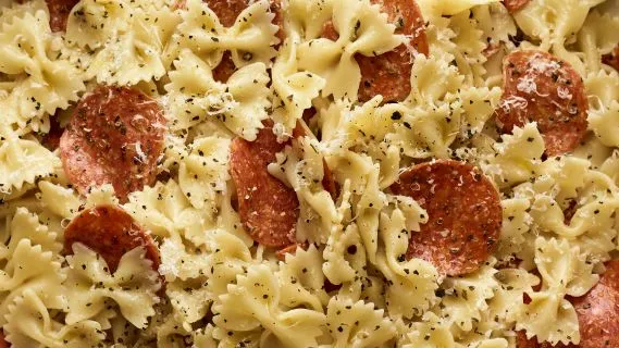 Bow Tie Pepperoni Pasta Salad