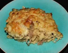 Braised Pork Macaroni Casserole