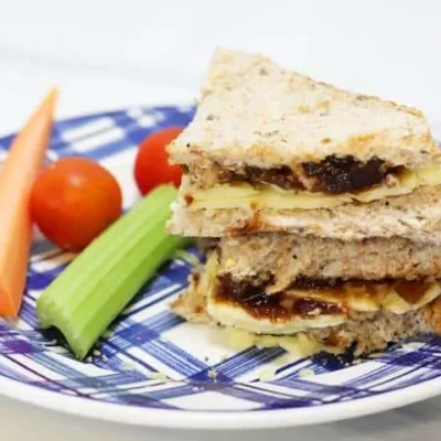 Branston Pickle And Cheese Sandwich