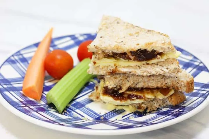 Branston Pickle And Cheese Sandwich