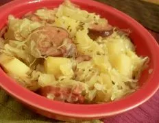 Bratwurst And Sauerkraut Casserole