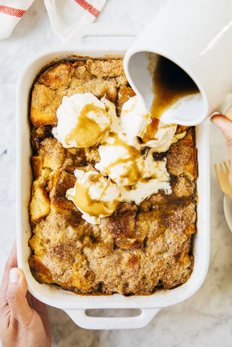 Bread Pudding With Bourbon Sauce