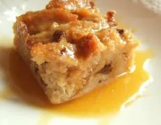 Bread Pudding With Bourbon Sauce