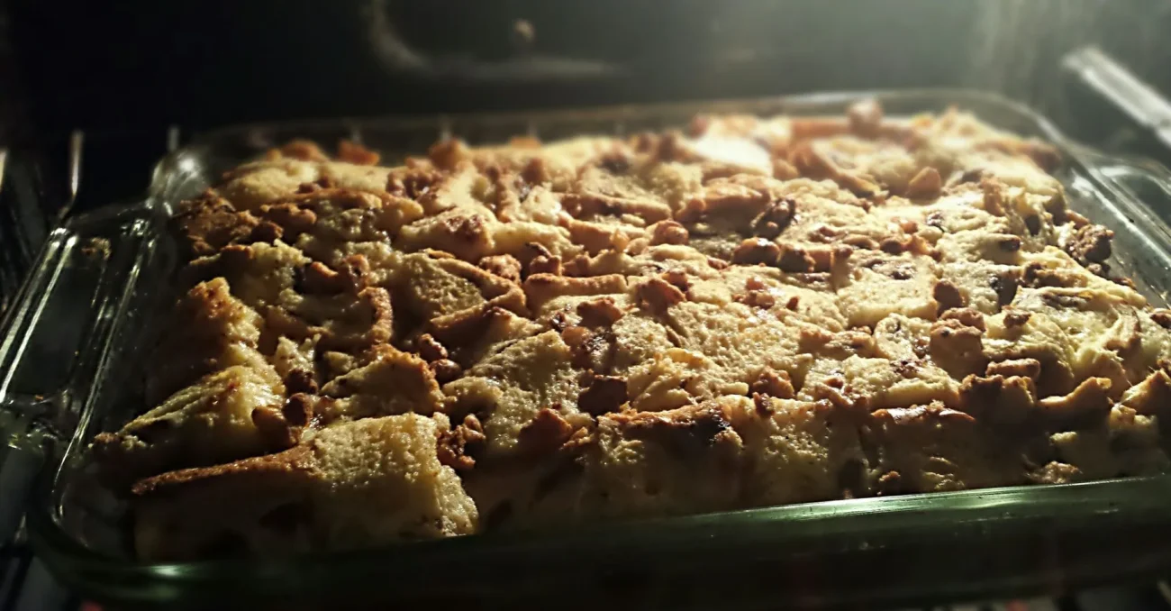 Bread Pudding With Raisins