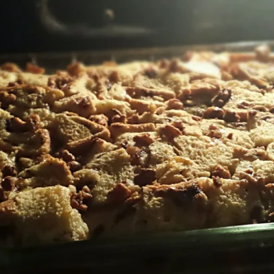 Bread Pudding With Raisins