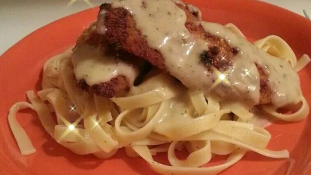 Breaded Lemon- Garlic Chicken Breasts